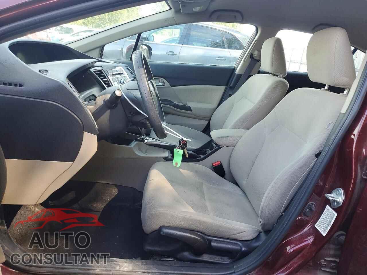 HONDA CIVIC 2013 - 19XFB2F54DE242306