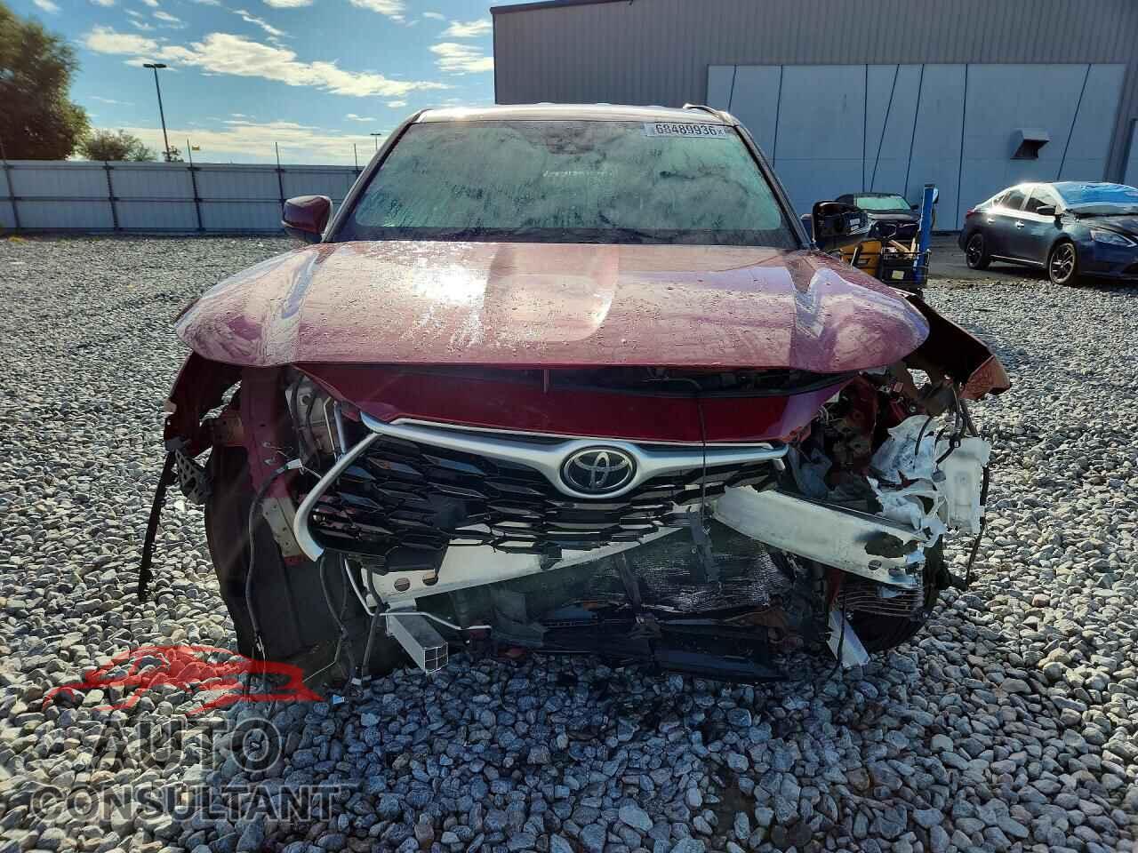 TOYOTA HIGHLANDER 2021 - 5TDZZRAH5MS037103