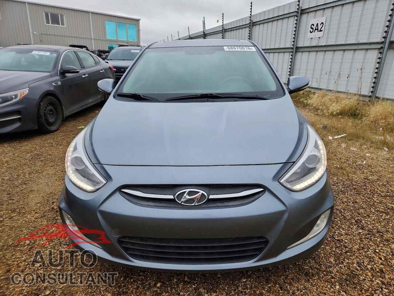 HYUNDAI ACCENT 2017 - KMHCU5AE3HU357357