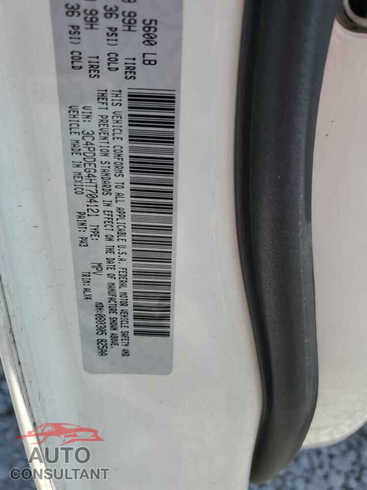 DODGE JOURNEY 2015 - 3C4PDCEG3FT592127