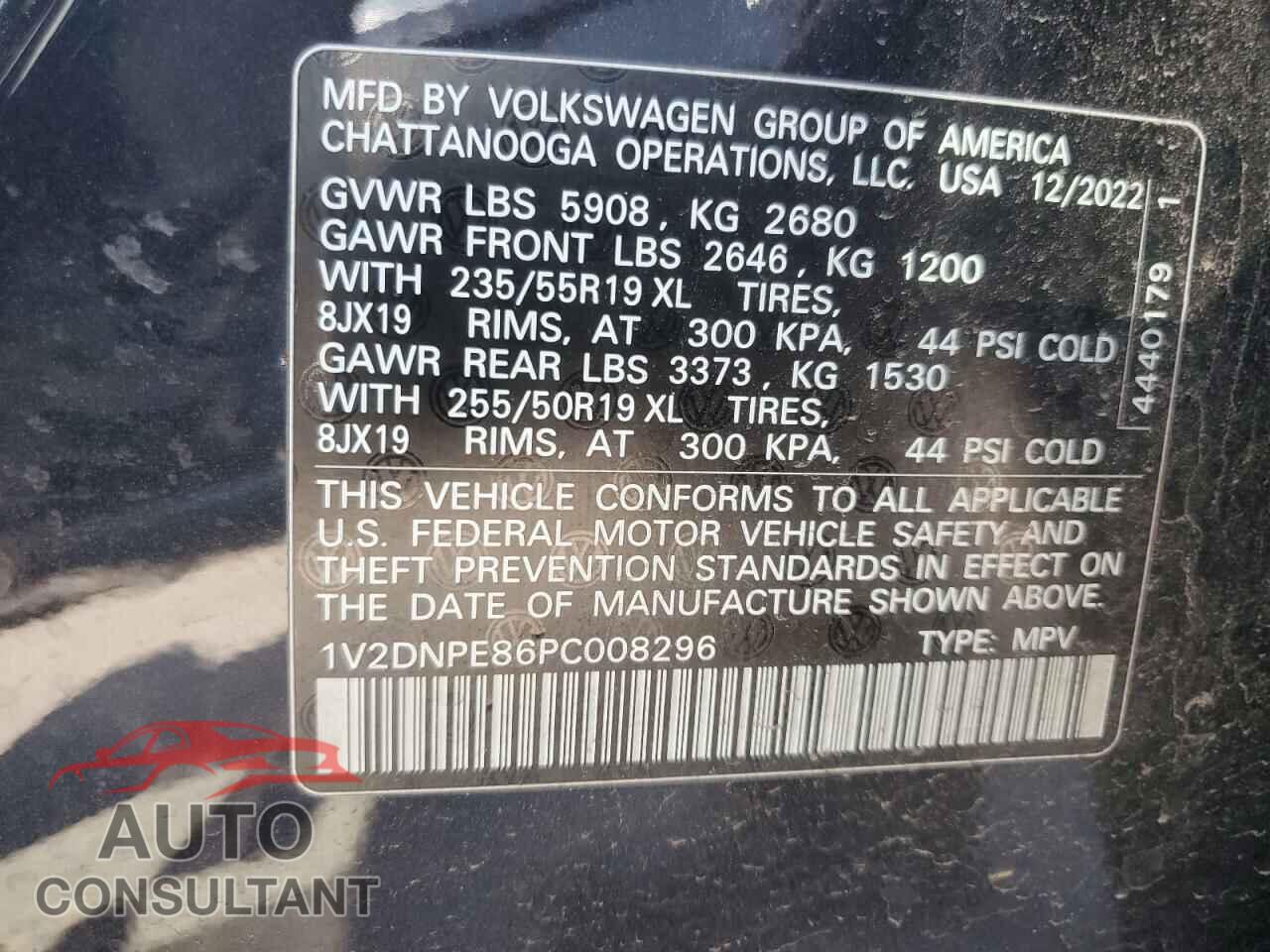 VOLKSWAGEN ID.4 PRO 2023 - 1V2DNPE86PC008296