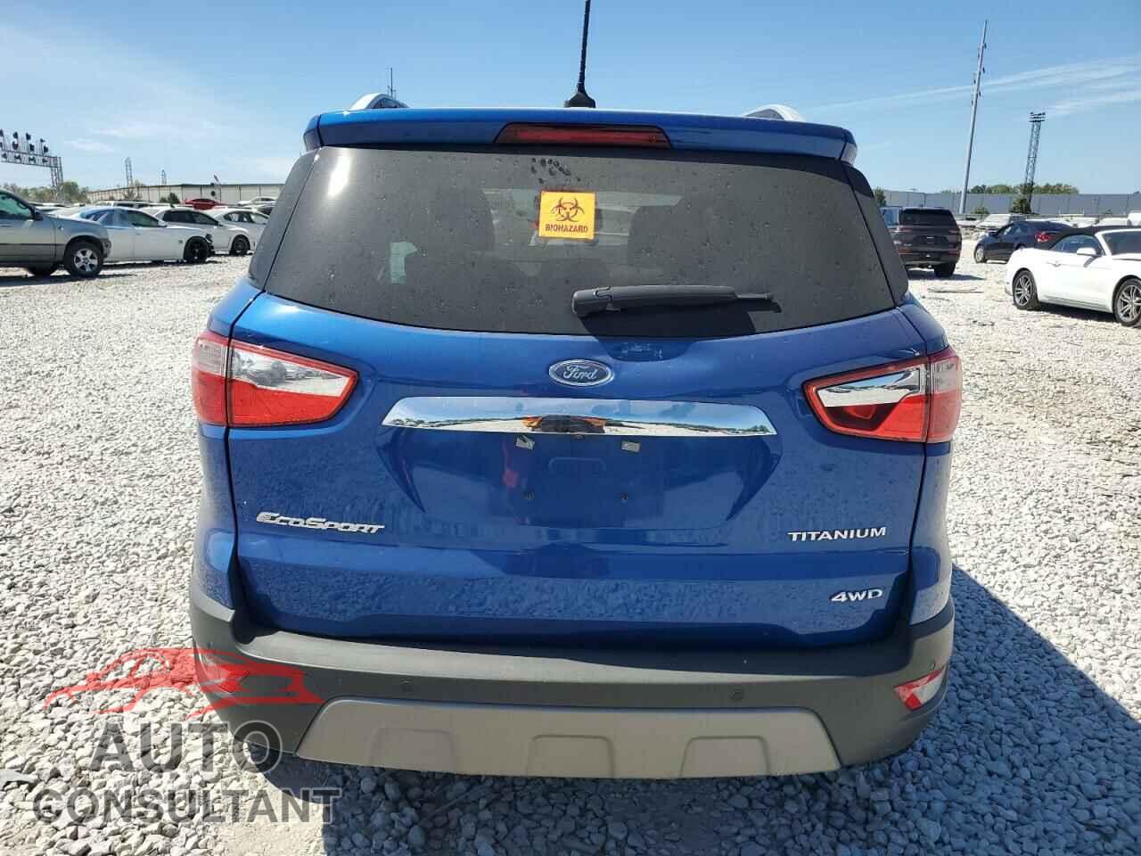 FORD ECOSPORT 2021 - MAJ6S3KL3MC440866