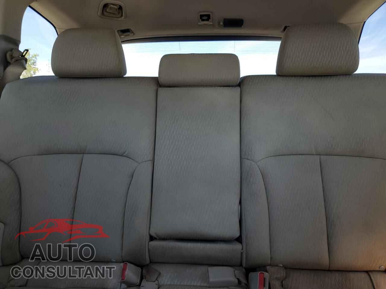 SUBARU OUTBACK 2012 - 4S4BRBCC5C3229143