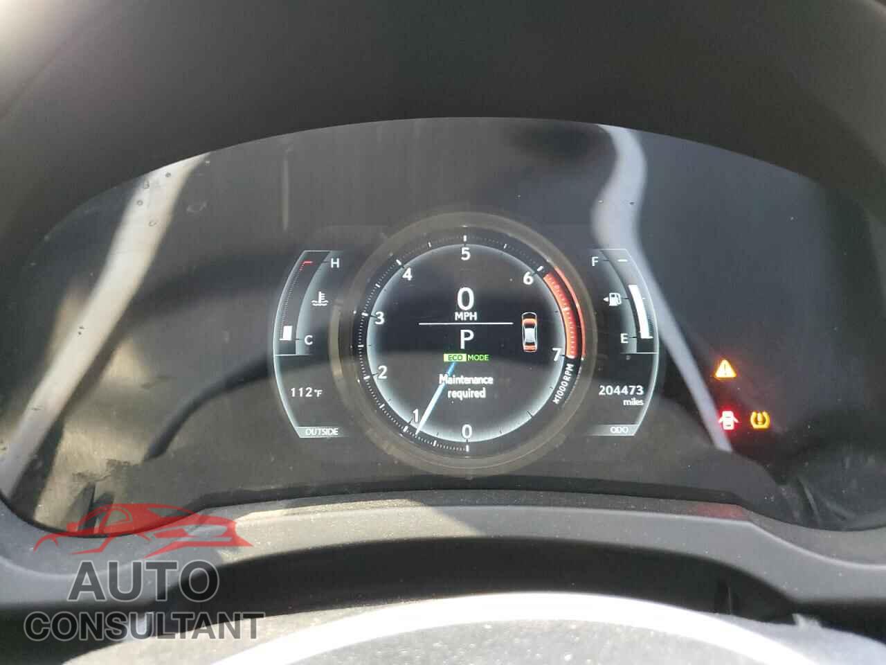 LEXUS IS 2016 - JTHBA1D26G5015363