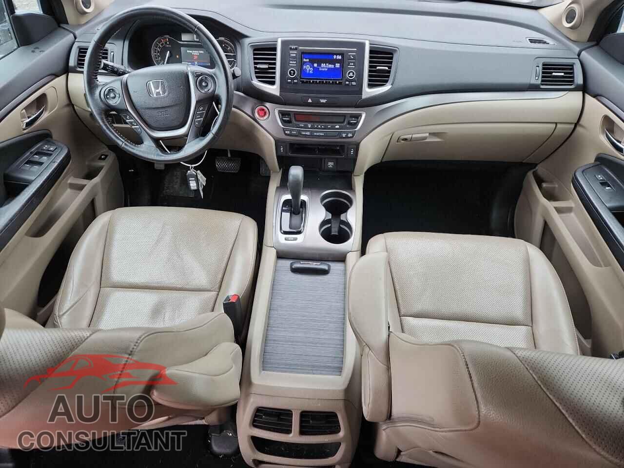 HONDA RIDGELINE 2017 - 5FPYK3F54HB018202