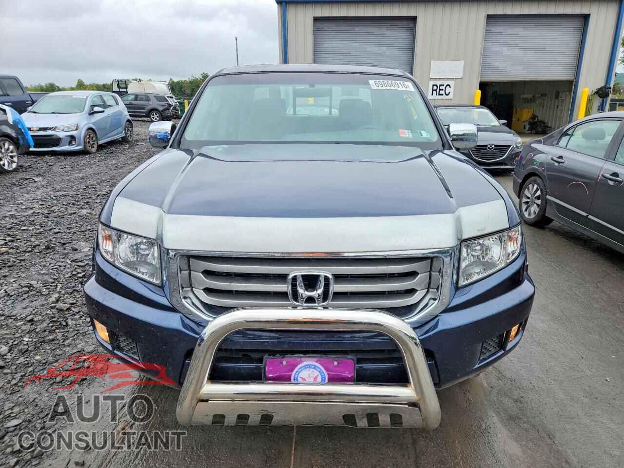 HONDA RIDGELINE 2012 - 5FPYK1F27CB459597