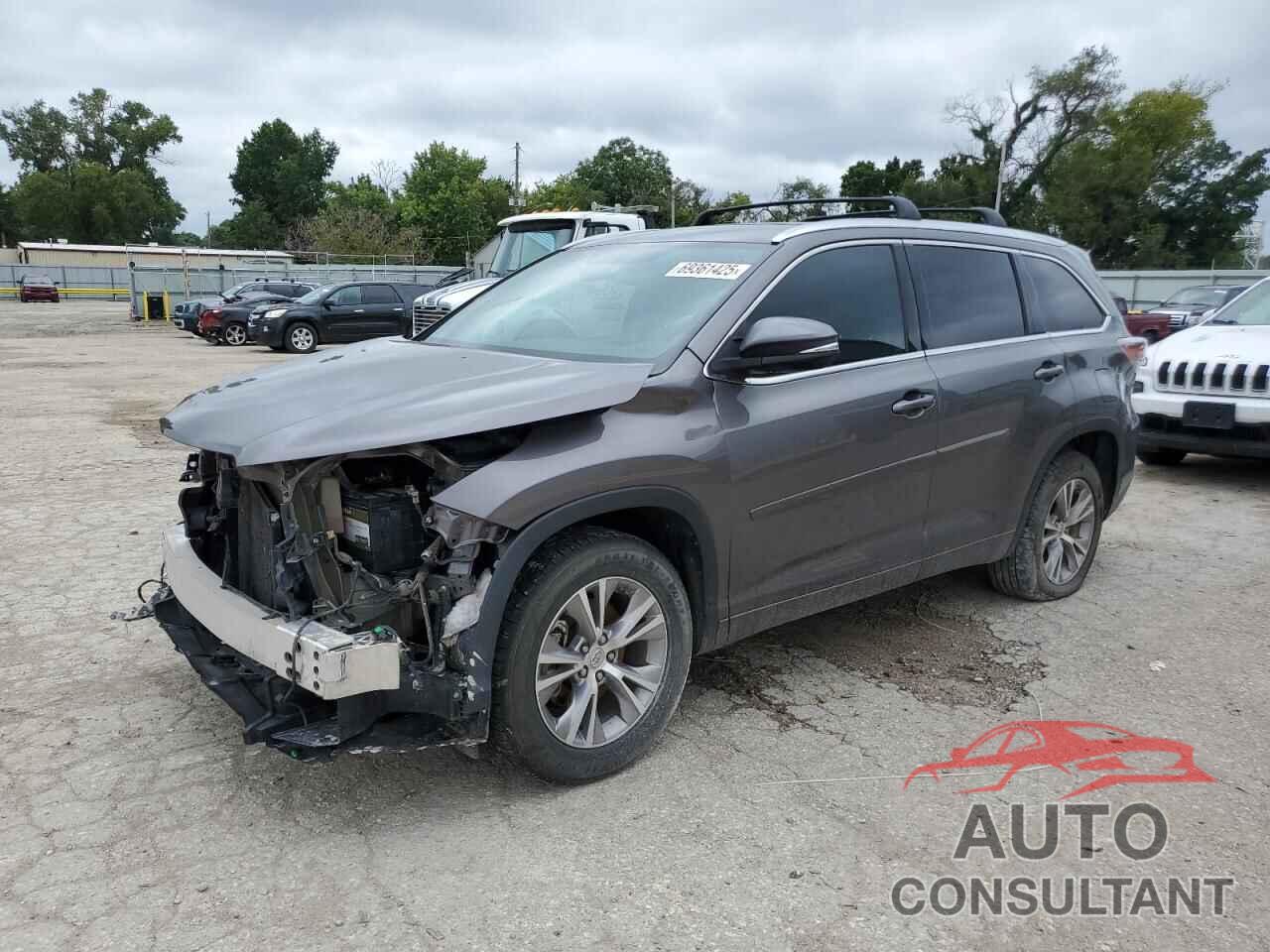 TOYOTA HIGHLANDER 2015 - 5TDKKRFH7FS104219