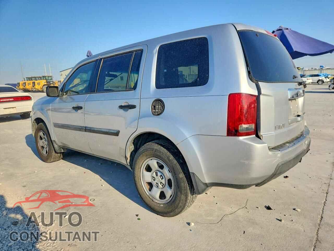 HONDA PILOT 2011 - 5FNYF3H24BB007689