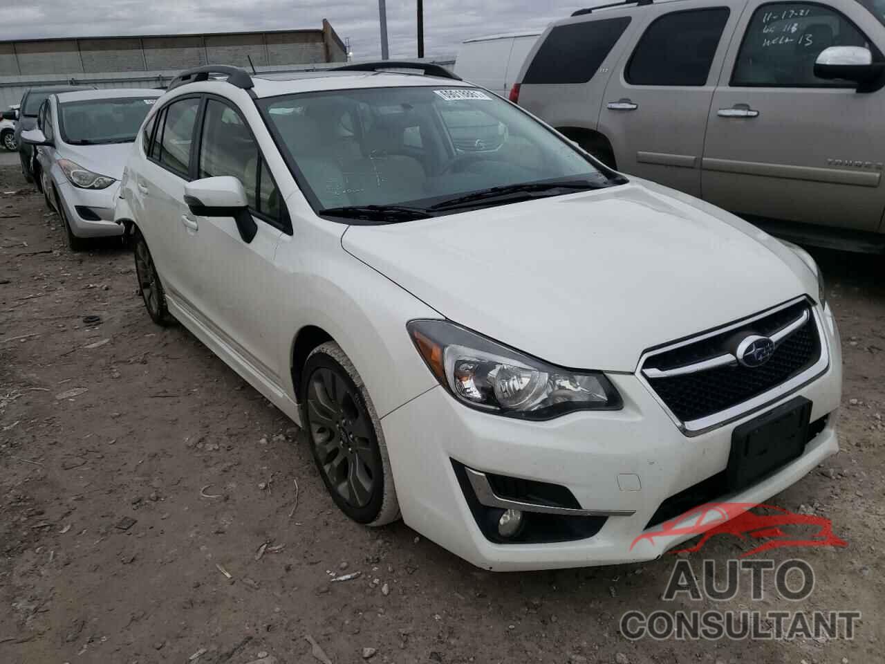 SUBARU IMPREZA 2016 - JF1GPAP63G8249128
