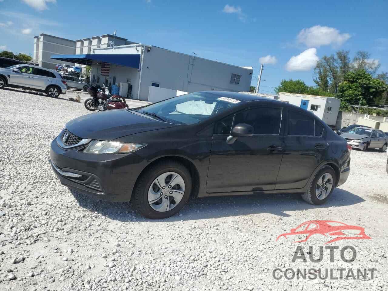 HONDA CIVIC 2013 - 2HGFB2F54DH588264