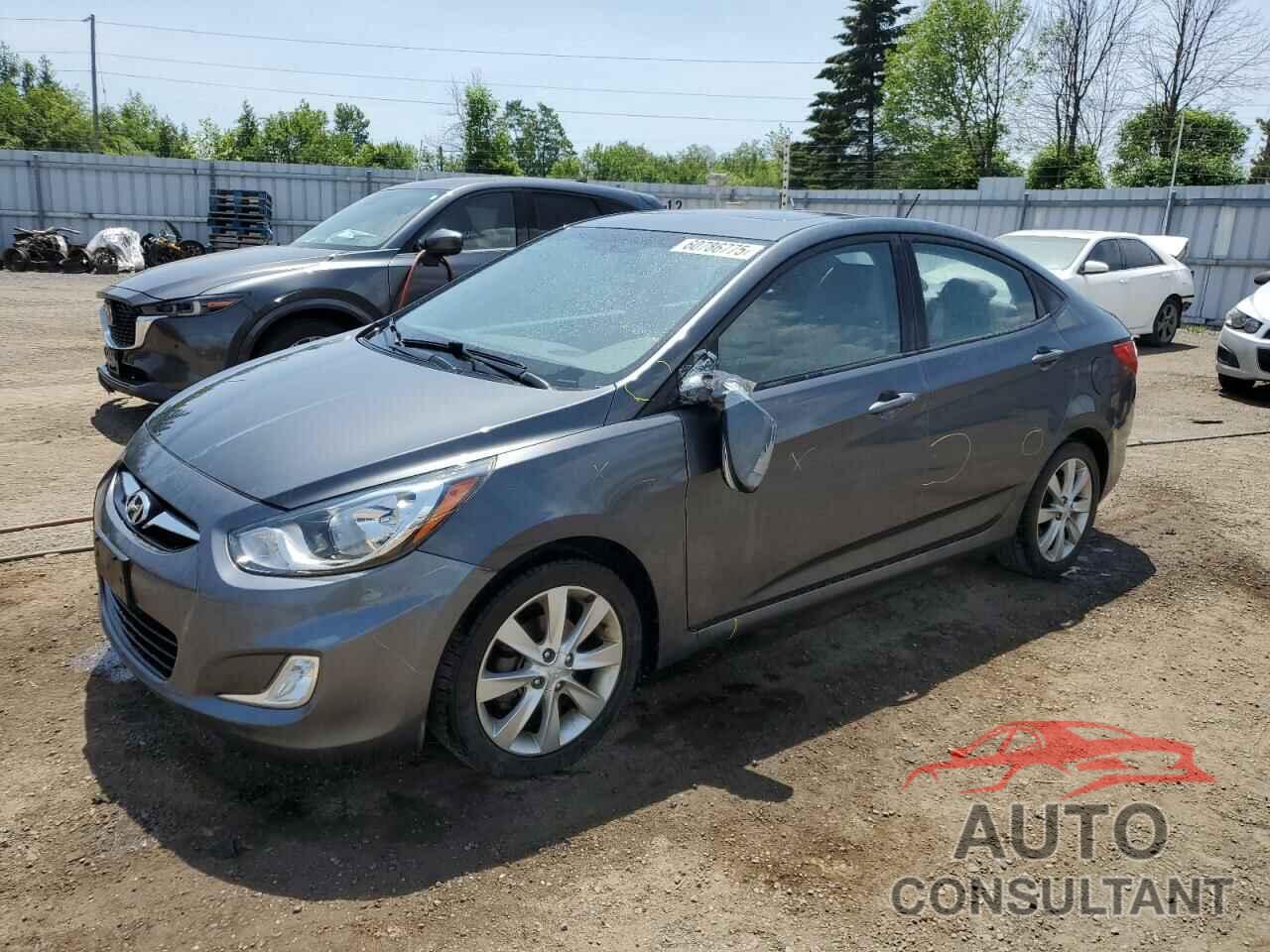 HYUNDAI ACCENT 2012 - KMHCU4AE9CU147199