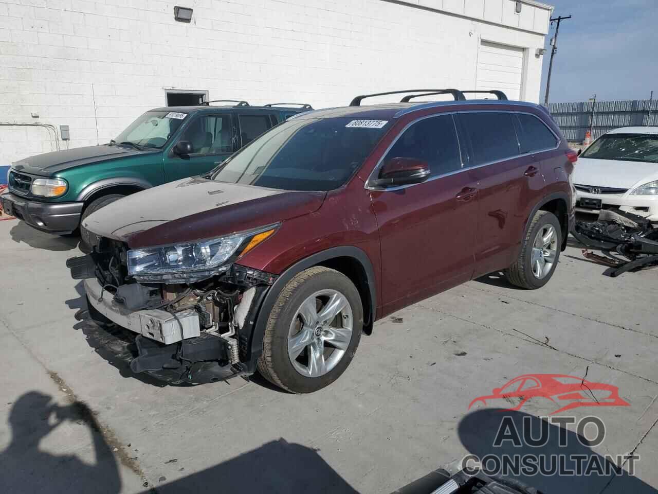 TOYOTA HIGHLANDER 2017 - 5TDDZRFH2HS447043