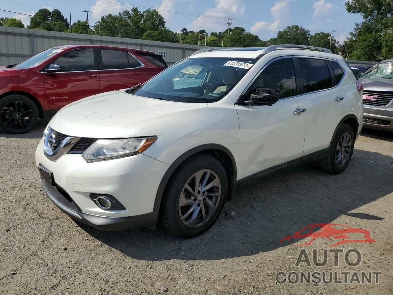 NISSAN ROGUE 2016 - 5N1AT2MT2GC917232