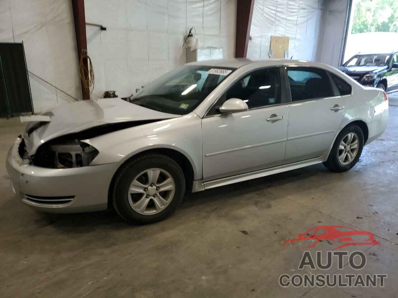CHEVROLET IMPALA 2012 - 2G1WF5E3XC1258634