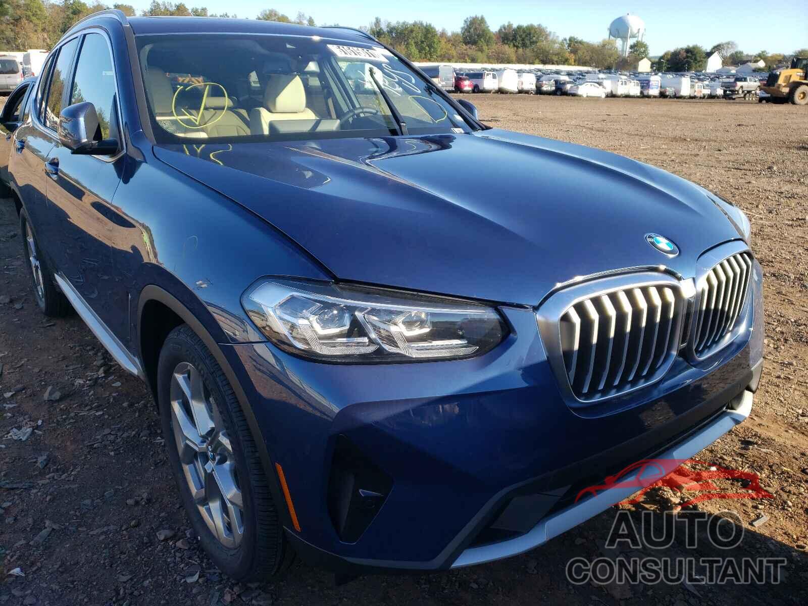 BMW X3 2022 - 5UX53DP05N9J31386