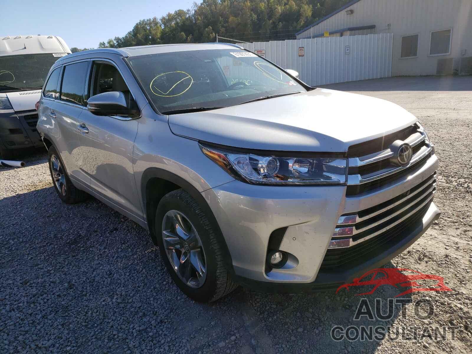 TOYOTA HIGHLANDER 2019 - 5TDDZRFH6KS745165