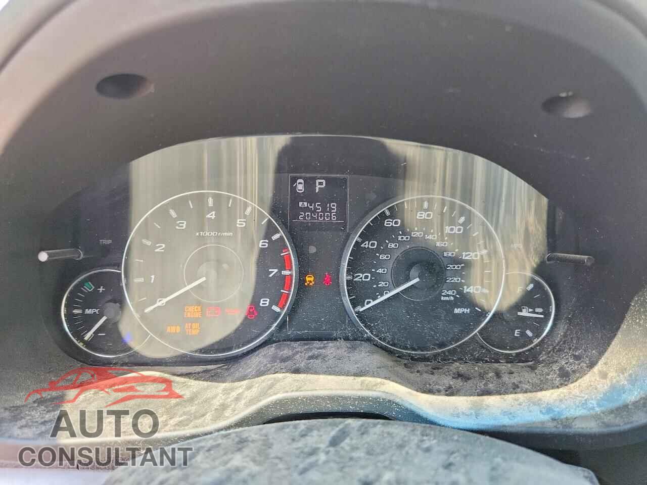 SUBARU OUTBACK 2011 - 4S4BRCCC1B3370604