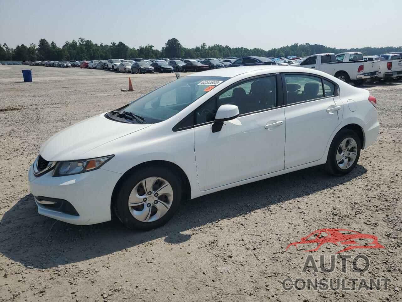 HONDA CIVIC 2013 - 19XFB2F54DE085408