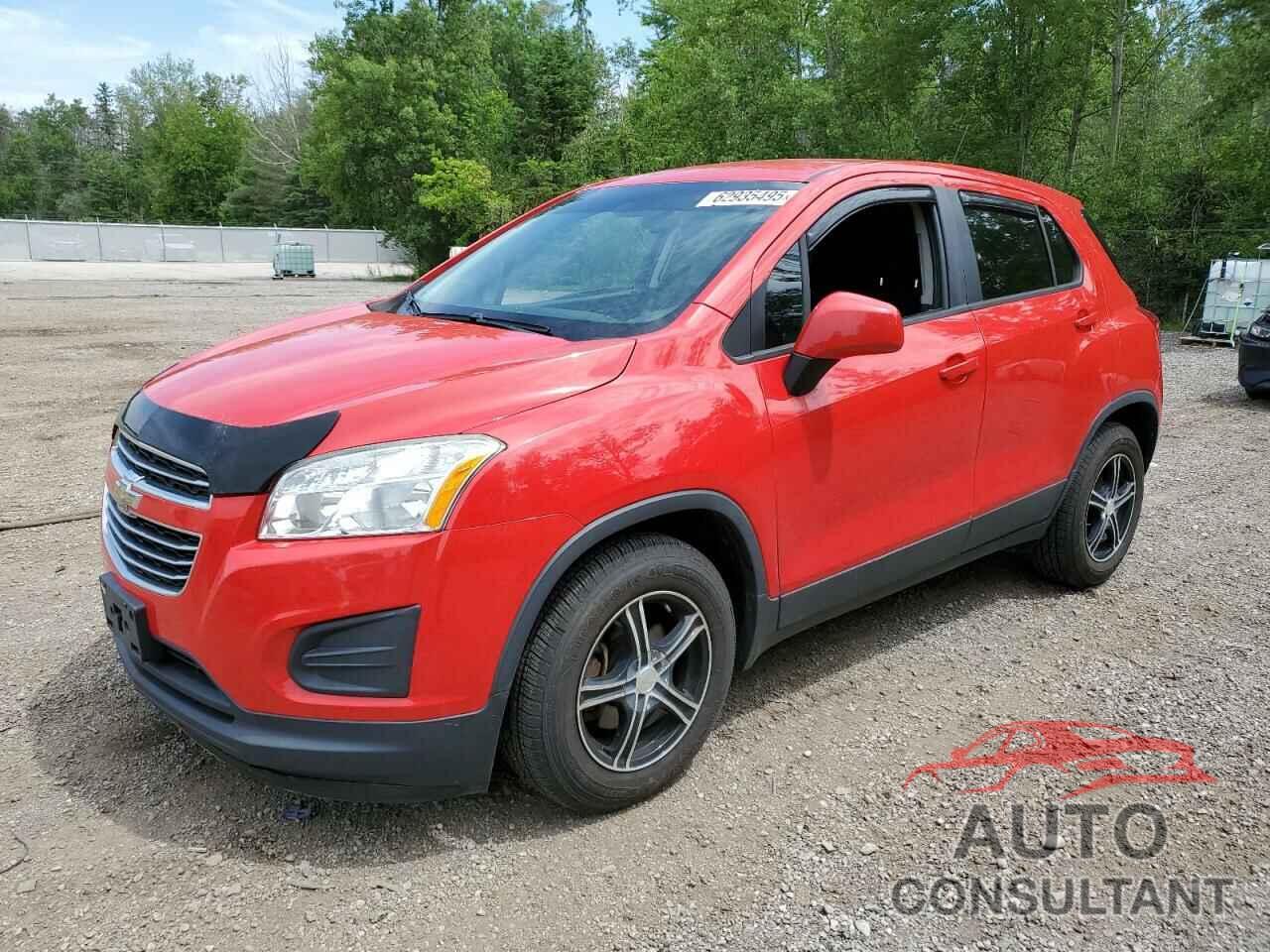 CHEVROLET TRAX 2016 - 3GNCJKSB9GL152769