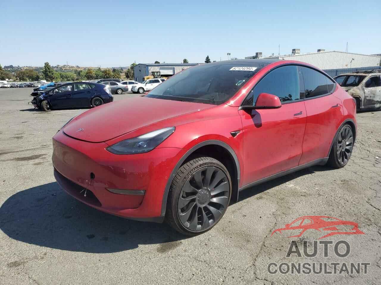 TESLA MODEL Y 2022 - 7SAYGDEF4NF554723