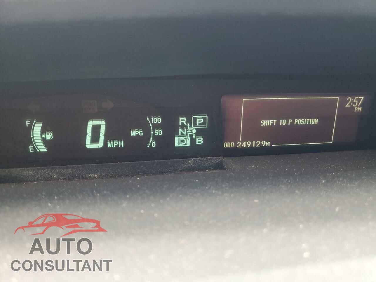 TOYOTA PRIUS 2012 - JTDKN3DUXC1514316