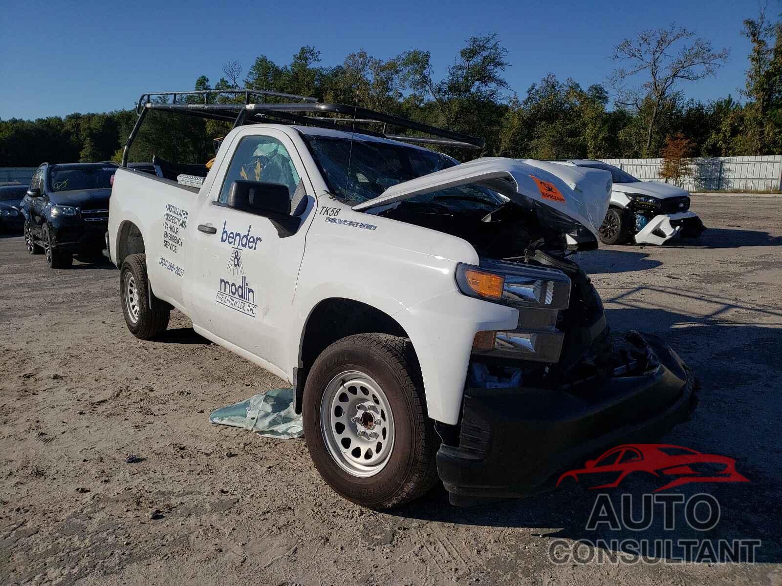 CHEVROLET SILVERADO 2021 - 3GCNWAEH1MG318834