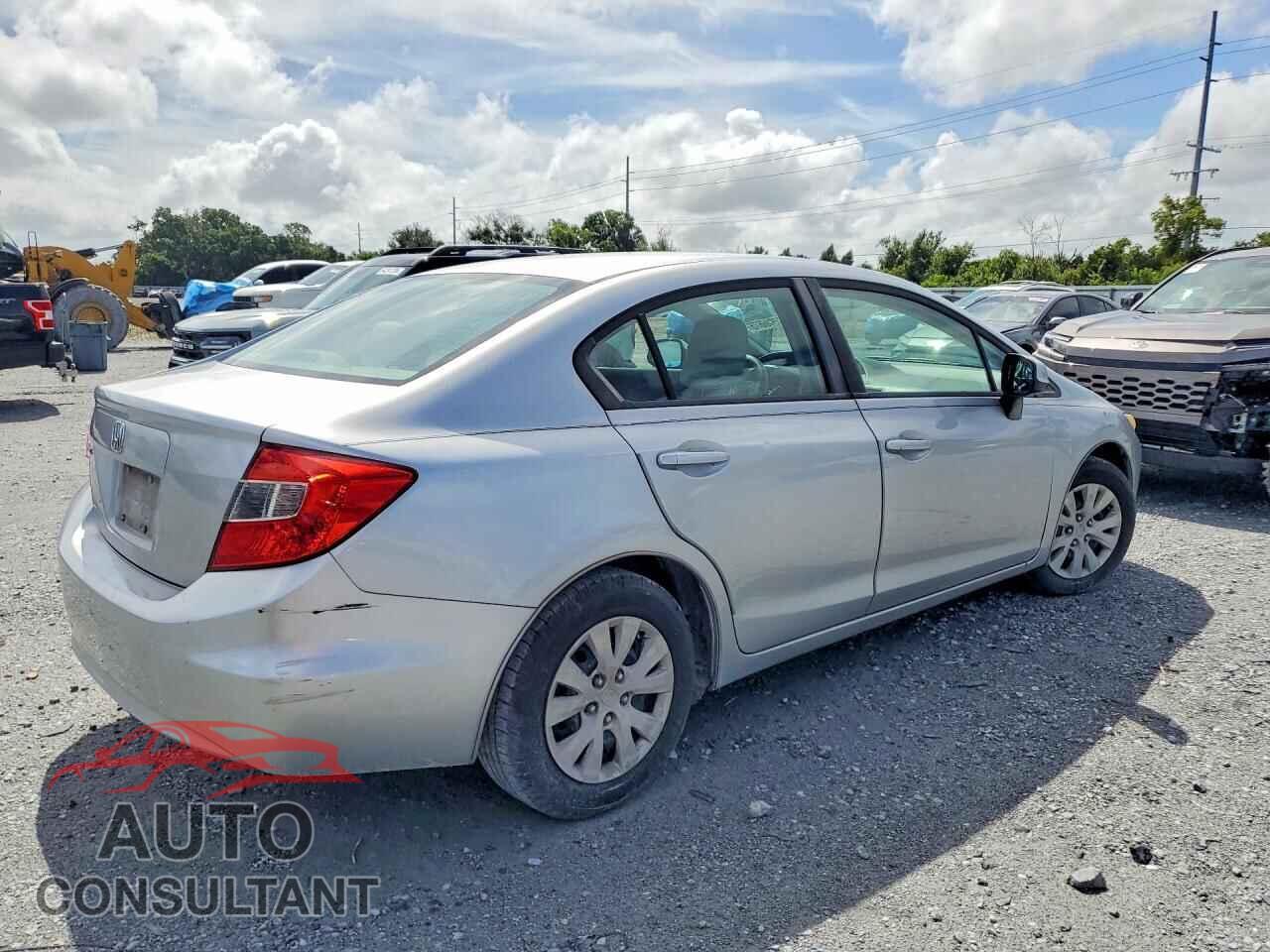 HONDA CIVIC 2012 - 19XFB2F51CE016092
