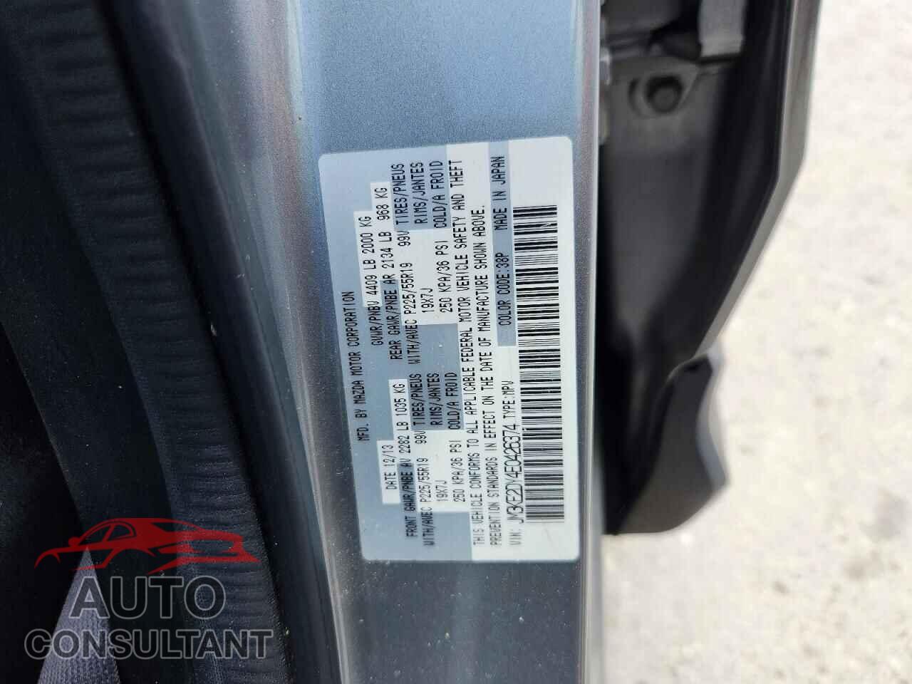 MAZDA CX-5 2014 - JM3KE2DY4E0426374