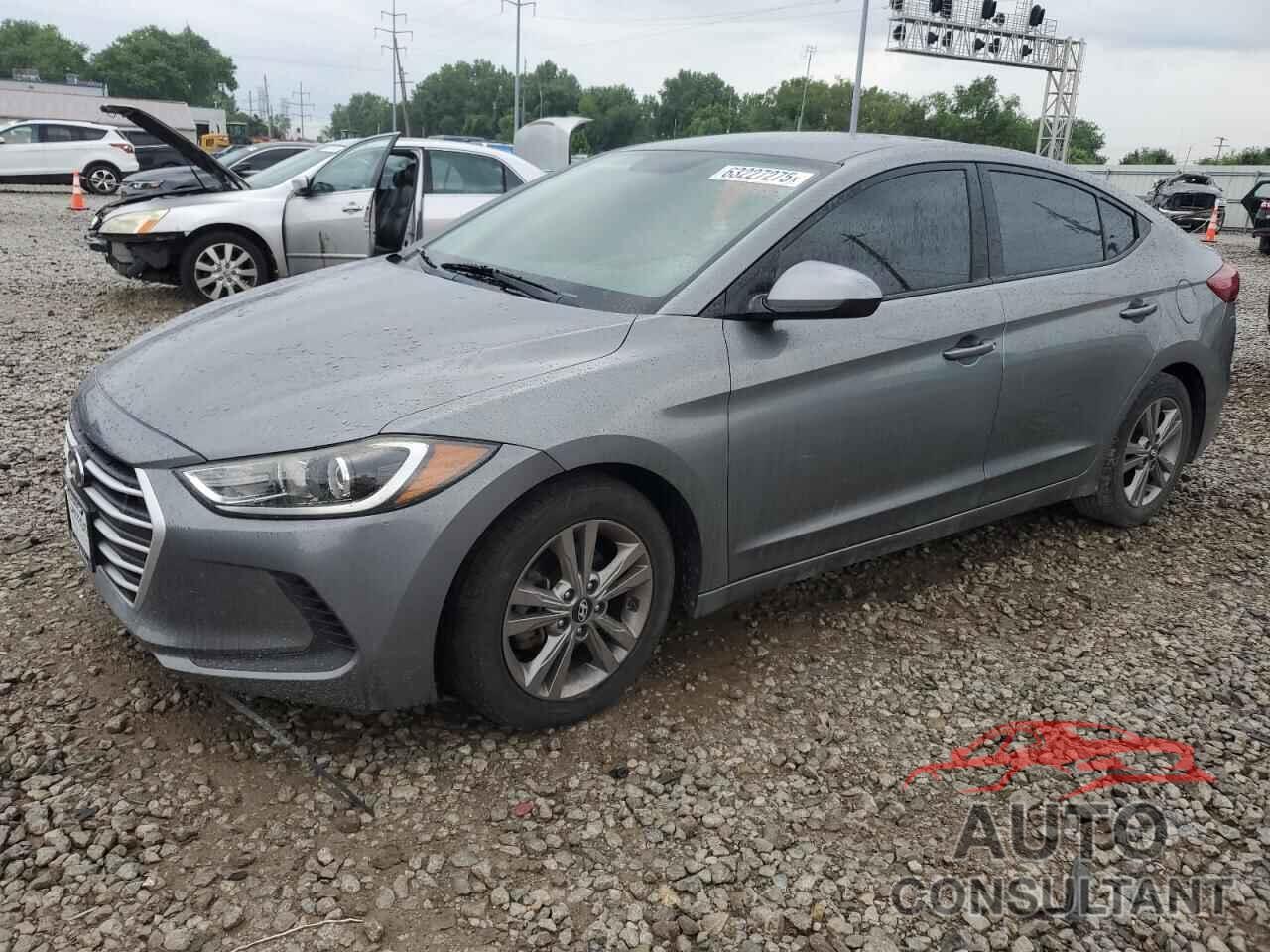 HYUNDAI ELANTRA 2017 - KMHD84LF8HU383302