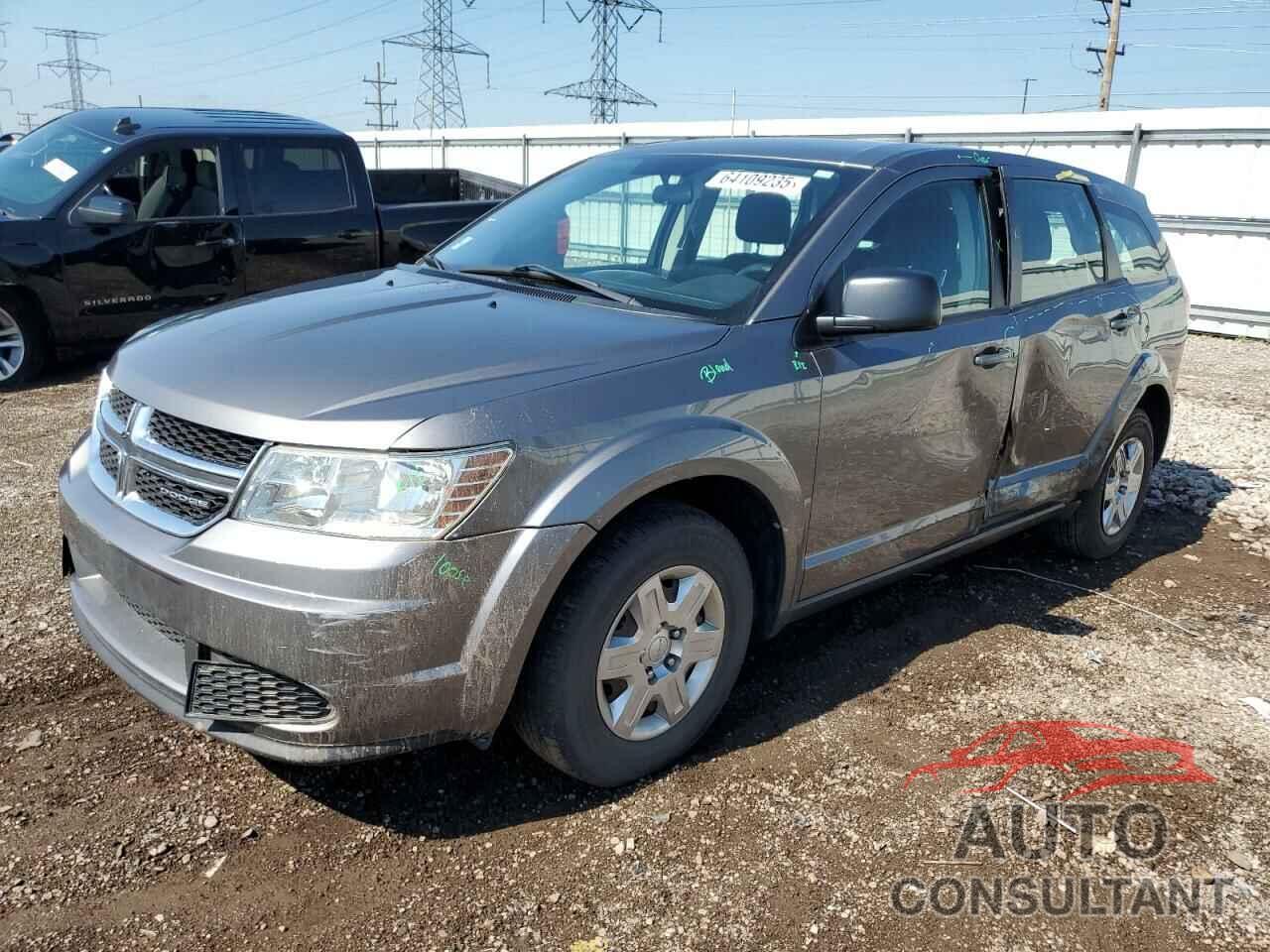 DODGE JOURNEY 2012 - 3C4PDCAB6CT204412