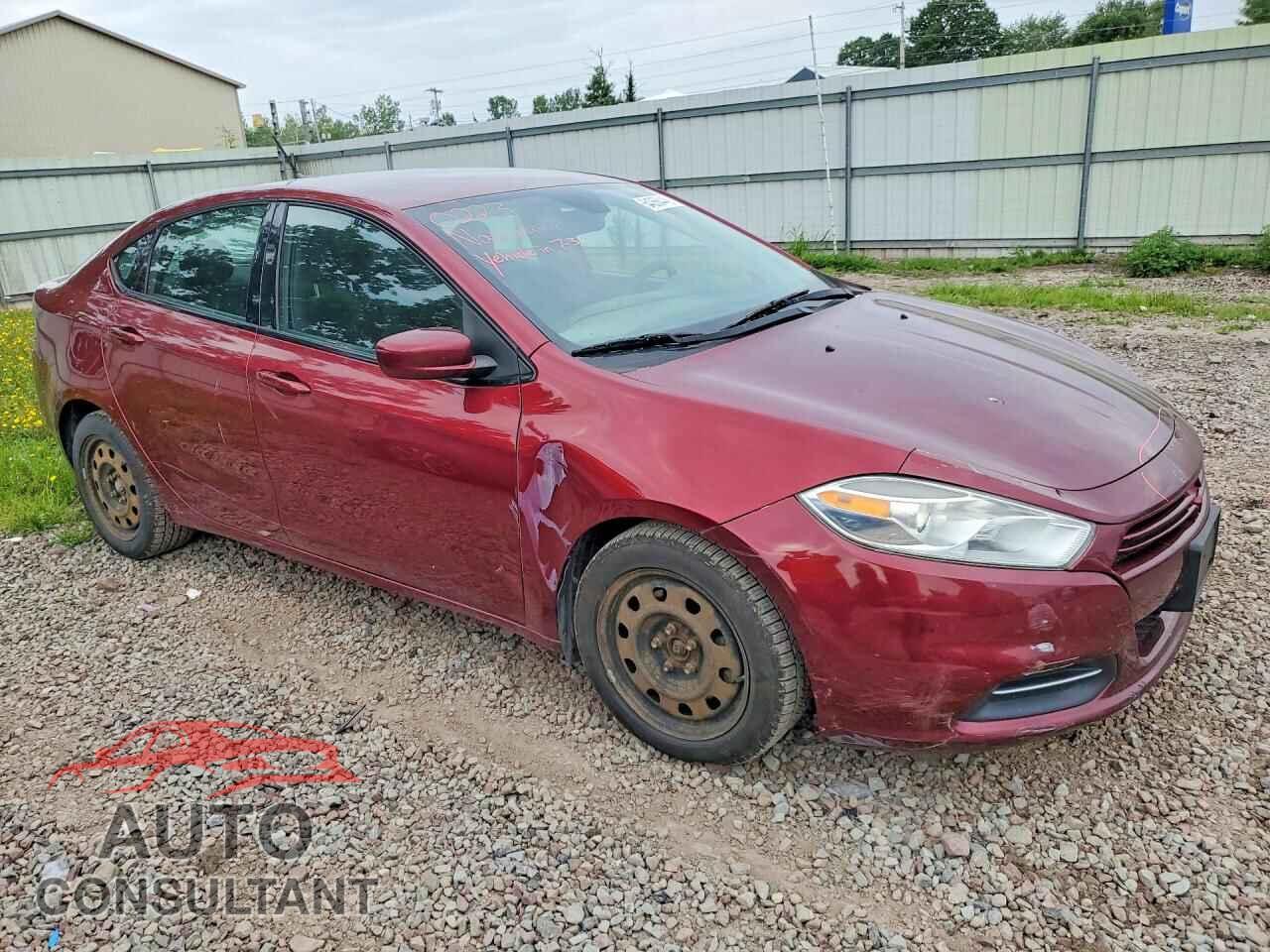 DODGE DART 2015 - 1C3CDFAAXFD337678