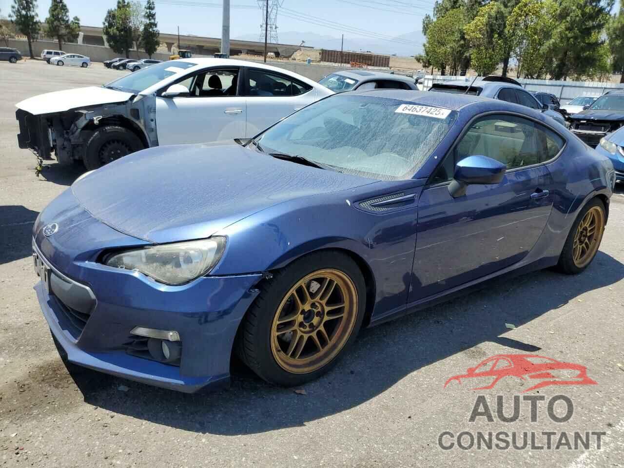 SUBARU BRZ 2013 - JF1ZCAB12D1603564