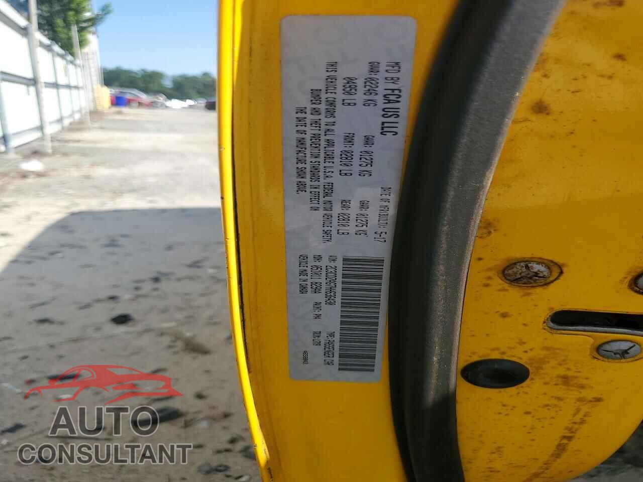 DODGE CHALLENGER 2017 - 2C3CDZAG7HH636430