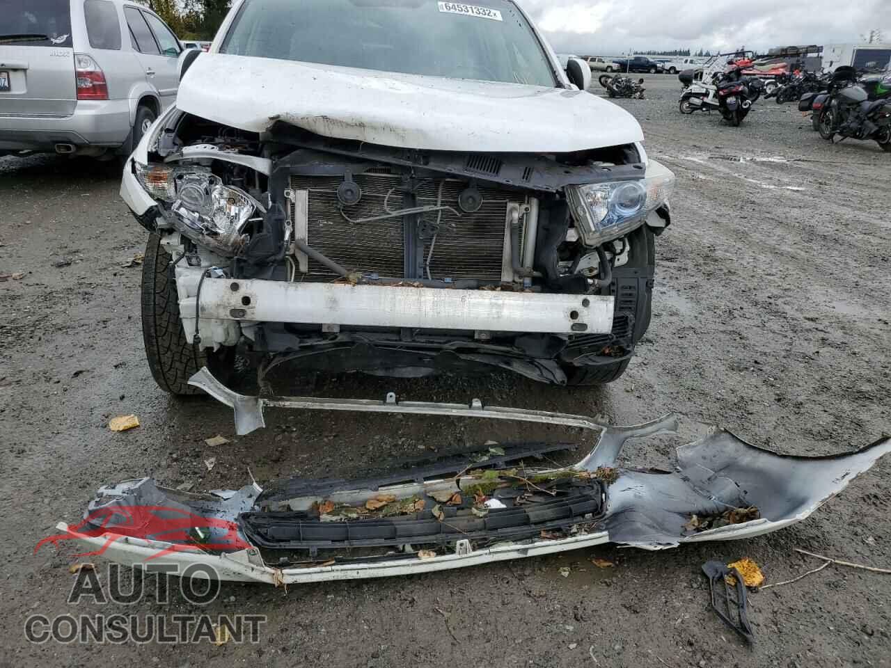 TOYOTA HIGHLANDER 2013 - JTEBC3EH1D2011076