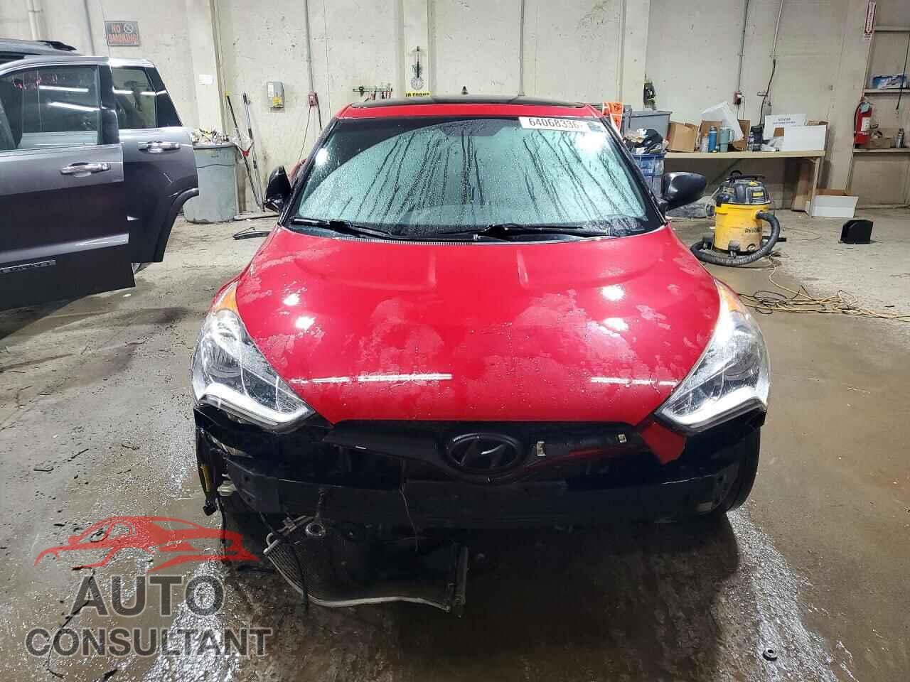 HYUNDAI VELOSTER 2017 - KMHTC6AD0HU321092