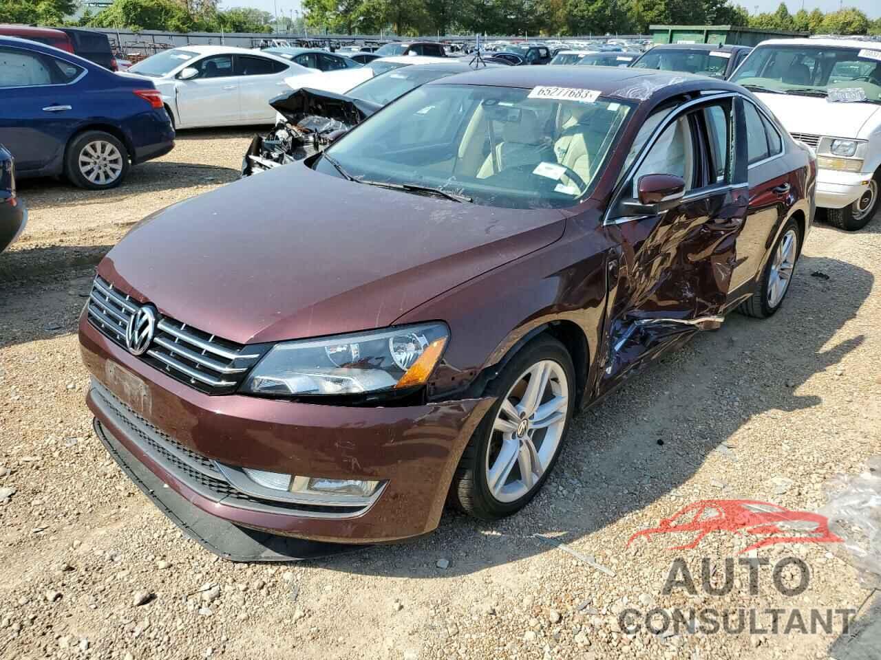VOLKSWAGEN PASSAT 2014 - 1VWCN7A31EC027064