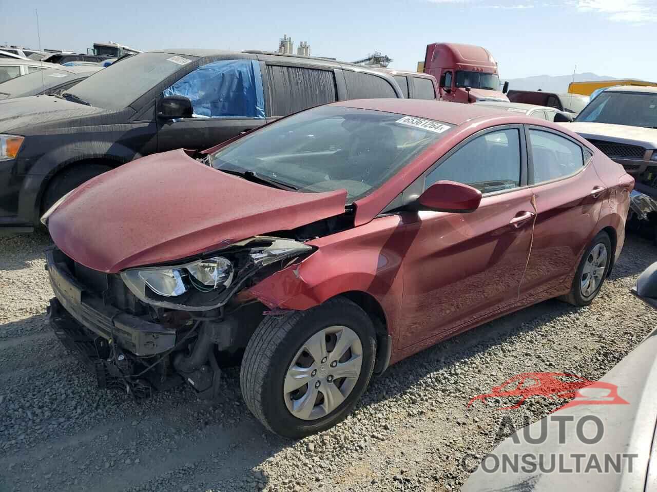 HYUNDAI ELANTRA 2016 - KMHDH4AE5GU637685