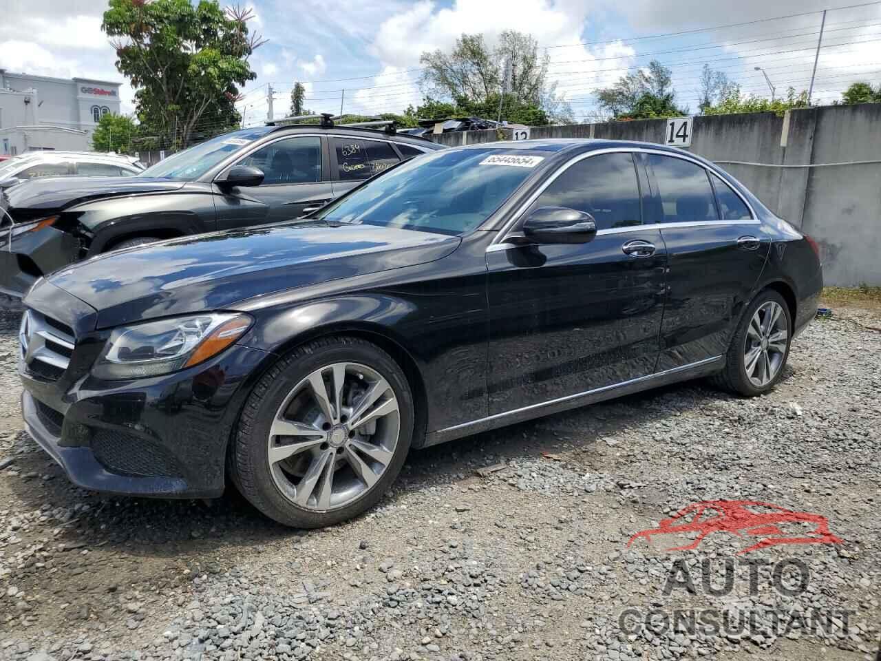 MERCEDES-BENZ C-CLASS 2017 - 55SWF4JB0HU207919