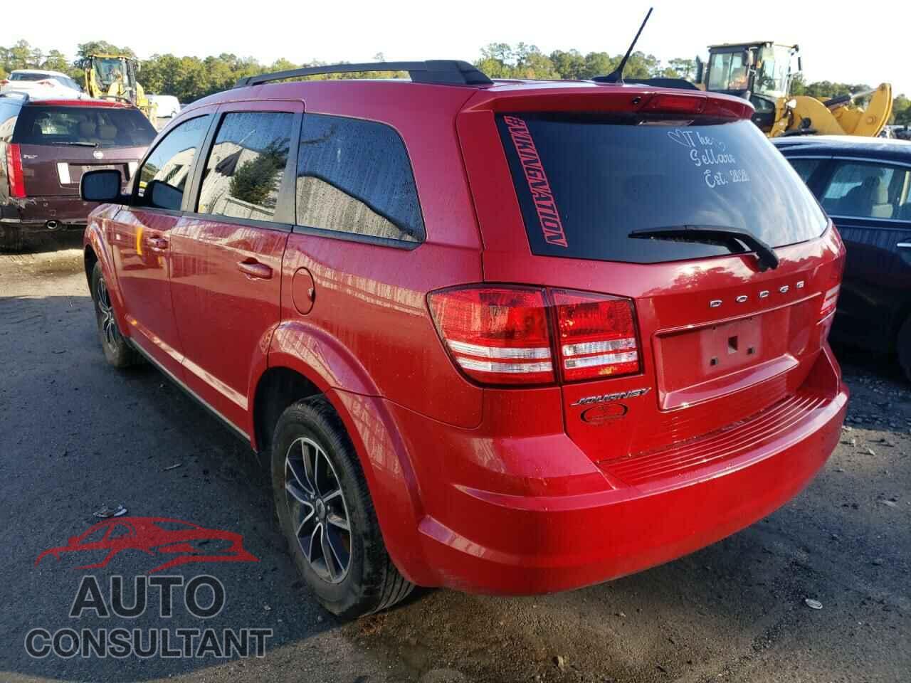 DODGE JOURNEY 2018 - 3C4PDCAB3JT474792