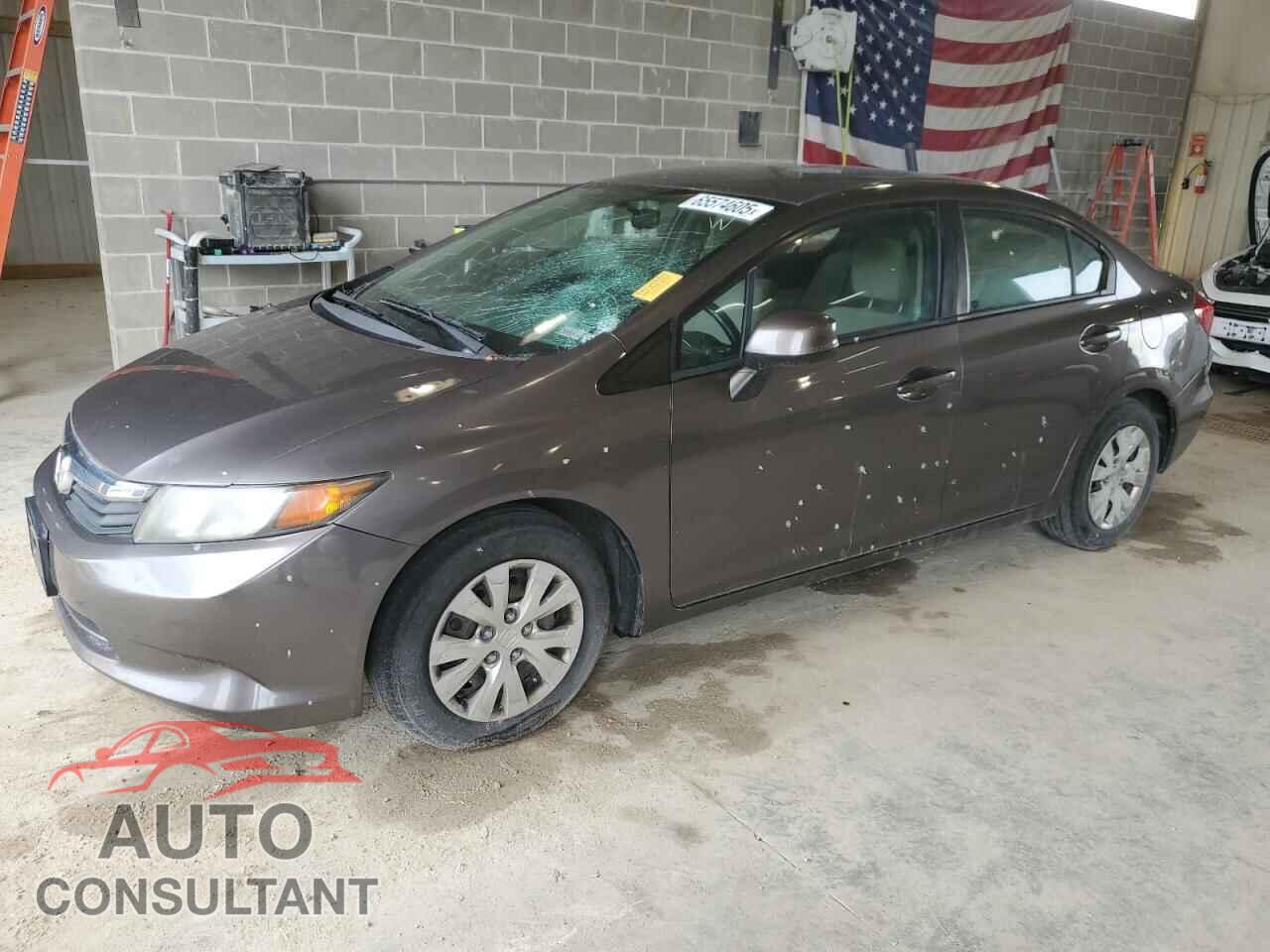 HONDA CIVIC 2012 - 19XFB2F55CE048303