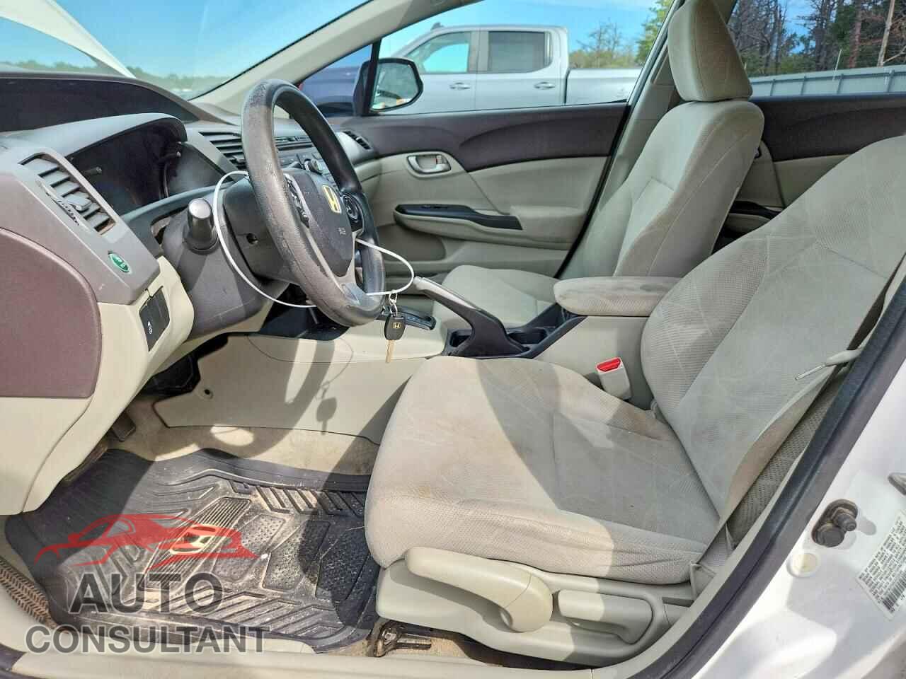 HONDA CIVIC 2012 - 19XFB2F59CE318634