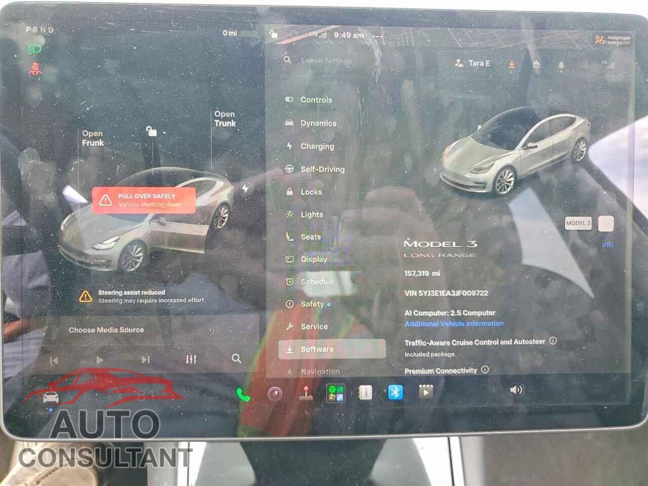 TESLA MODEL 3 2018 - 5YJ3E1EA3JF009722