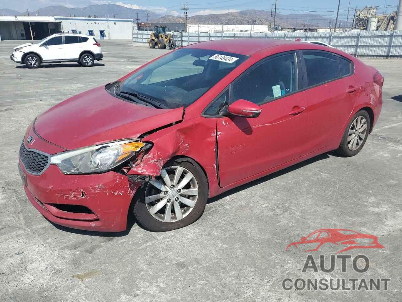 KIA FORTE 2016 - KNAFX4A62G5462795