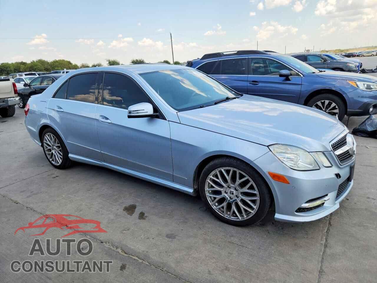 MERCEDES-BENZ E-CLASS 2013 - WDDHF8JB2DA687777