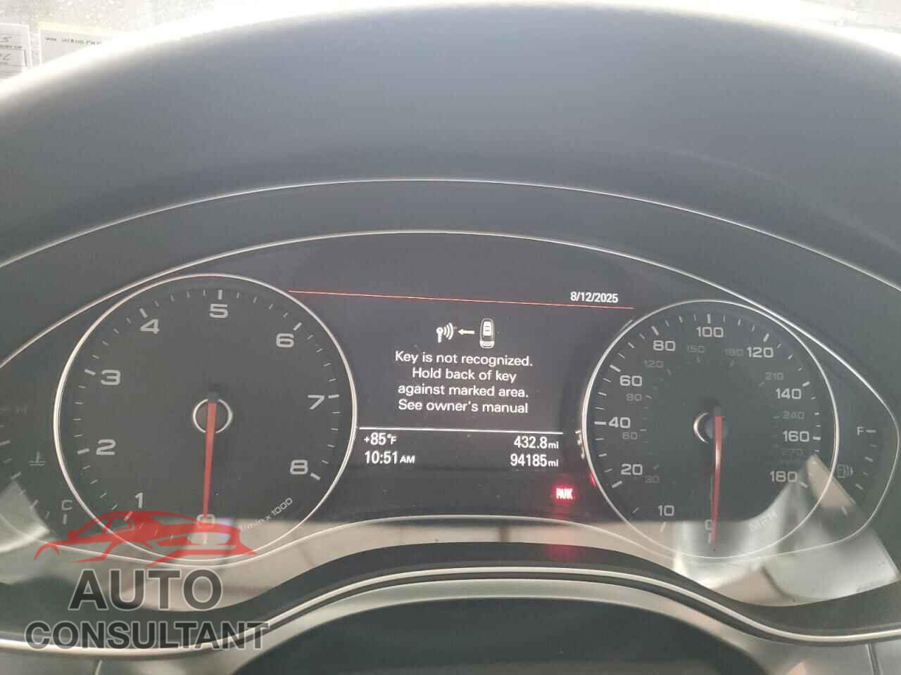 AUDI A6 2013 - WAUGFAFC3DN044987