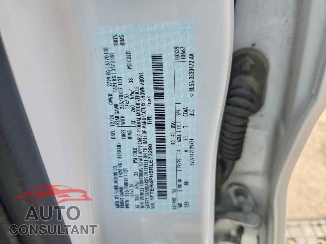 FORD RANGER 2024 - 1FTER4PH5RLE73290
