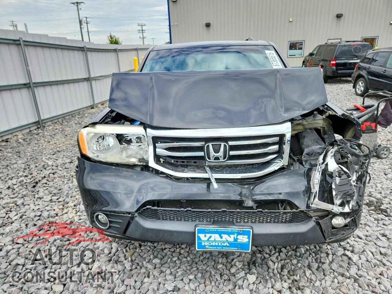HONDA PILOT 2012 - 5FNYF4H95CB076461