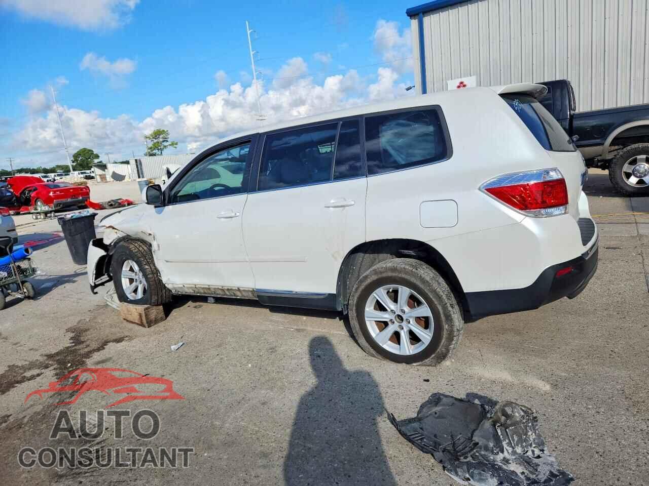 TOYOTA HIGHLANDER 2012 - 5TDZA3EH1CS024507