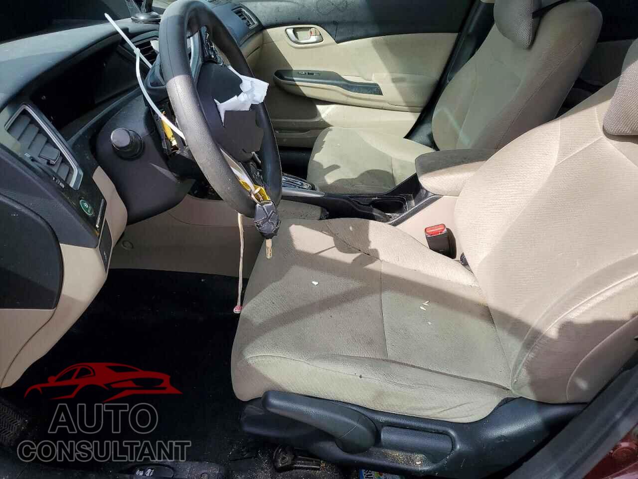 HONDA CIVIC 2013 - 19XFB2F55DE274214