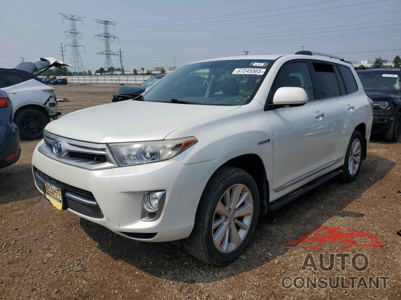 TOYOTA HIGHLANDER 2011 - JTEDC3EH3B2002515